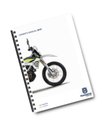 HUSQVARNA 2019 - 701 ENDURO US - OWNERS MANUAL - REPRINTED COMB BOUND - $49.99