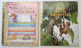 Little Golden Books Lot Jack Andthe B EAN Stalk ~ Princess Andthe Pea - $9.80