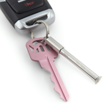 Keychain Tiny Pen - Ballpoint EDC Mini Tool (Stainless Steel) - $17.81