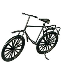 Large Black Bicycle B0186 Town Square Miniatures Dollhouse - $5.23