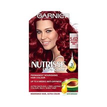 Garnier Nutrisse Ultra Color Permanent Hair Colour 5.62 Vibrant Red  - £14.20 GBP