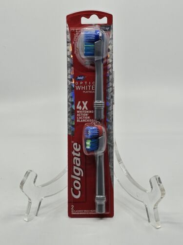Colgate 360° Degree Optic White Replacement Brush Heads - Soft Polishing Bristle - $13.99
