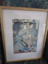 Japanese Woodblock Print From Kunisada (Signed Toyokuni - Genjie) (1786-1864) - $253.43