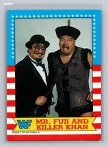 Mr. Fuji and Killer Khan #17 1987 Topps WWF - £1.59 GBP
