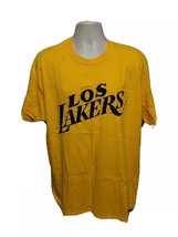 Los Angeles Lakers Adult Yellow XL TShirt - £11.65 GBP