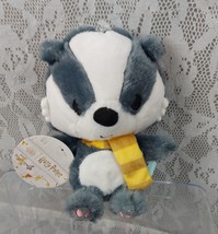 Kids Preferred Harry Potter Baby Hufflepuff Badger Yellow Scarf 6&quot; Plush... - $27.87 CAD