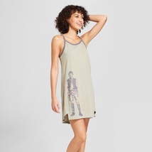 Women&#39;s Star Wars Han Solo Never tell Me the Odds Nightgown Sea Grass XS - £8.27 GBP