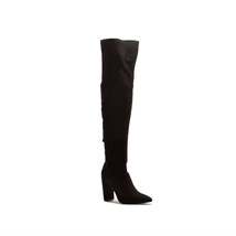 Women&#39;s Over the Knee Stretch Faux Suede Boots - £33.69 GBP