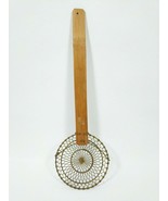 Brass and Bamboo Vintage Strainer - $553.43 MXN