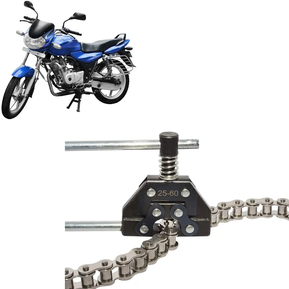 Motorcycle Chain Breaker Tool - Efficient Link Splitter for Various Chains - $24.37