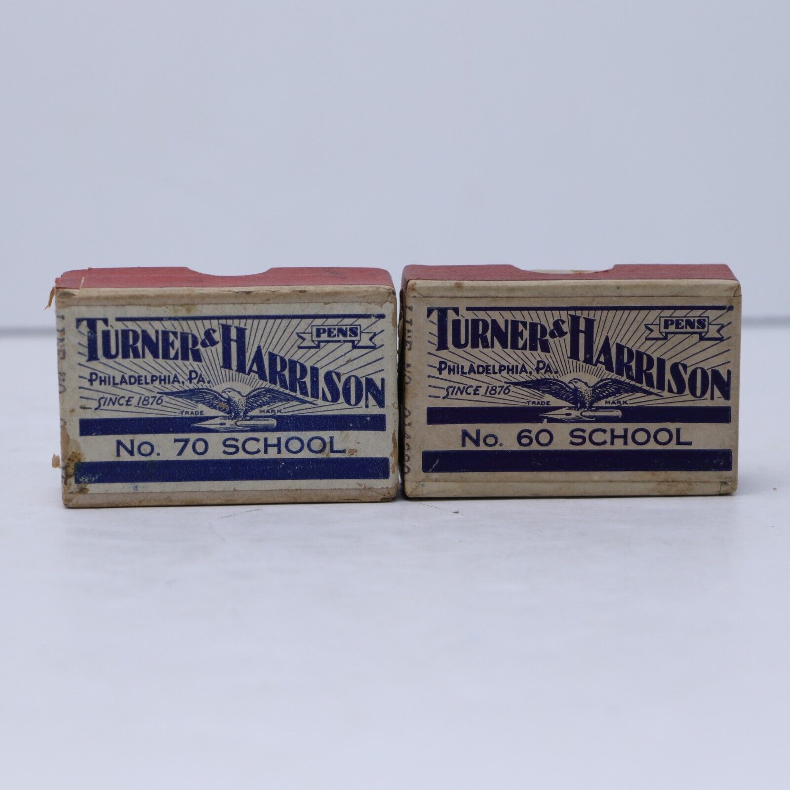 Pair of Turner &amp; Harrison #60 &amp; #70 Pen Nibs One Gross Box Uncounted/Unc... - $75.19