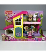 Fisher-Price Little People Barbie Play and Care Pet Spa New 2022 cat dog... - £45.93 GBP