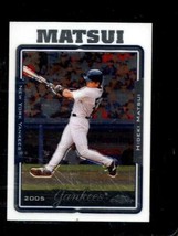 2005 Topps Chrome #428 Hideki Matsui Nmmt Yankees *X83479 - £2.68 GBP