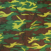 Army Camo - 12 Pcs Scarf Paisley Print Bandana Head Wrap 100% Cotton Headband - £24.11 GBP
