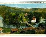 State 4-H Camp Postcard Stonewall Jackson Park Clarksburg &amp; Weston West ... - £9.30 GBP