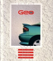 1993 GEO dlx brochure catalog US 93 METRO STORM TRACKER PRIZM Chevrolet - £6.32 GBP