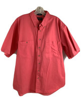 Vtg Roundtree &amp; Yorke Button Shirt Mens XL Canyon Cloth Single Needle Ta... - £8.16 GBP