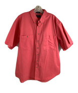 Vtg Roundtree &amp; Yorke Button Shirt Mens XL Canyon Cloth Single Needle Ta... - £8.12 GBP