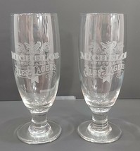 Set Of 2 Michelob Specialty Ales &amp; Lagers Beer Glasses Chalices - £13.92 GBP