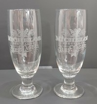 Set Of 2 Michelob Specialty Ales &amp; Lagers Beer Glasses Chalices - £13.70 GBP