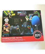 My Arcade Gamestation Retro Plug &amp; Play Console w/ 3 Controllers &amp; 300 G... - $24.99