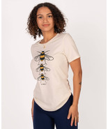 SALE! NWT Bee Yourself Crew Neck Tee Plus Size Available - €17,37 EUR
