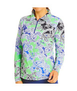 NWT Ladies IBKUL PASCHA GREEN NAVY Long Sleeve Polo Golf Shirt S M XL &amp; XXL - $1,239.65 MXN