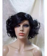 Black 1940s Betty Wig Steampunk HeadMistress Miss Peregrine Ymbryne Bird... - €14,40 EUR
