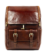 Large Leather Backpack - The Odyssey - £204.82 GBP