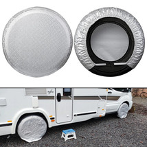 Car Tire Covers For RV Truck Camper Trailer Universal Vehicle Wheel Prot... - $34.49