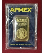 Gold Bar APMEX 1 Ounce Fine Gold 999.9 In Sealed Assay - £1,673.69 GBP