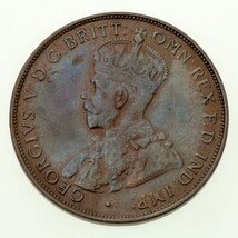 1935-M Australia Penny Coin, AU Condition KM# 23 - $49.50