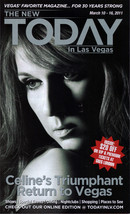 CELINE&#39;s Triumphant Return To Vegas @ TODAY in Las Vegas Mag - £4.74 GBP