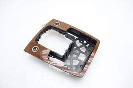 07-15 AUDI Q7 CENTER CONSOLE SHIFTER BEZEL TRIM E0208 image 5