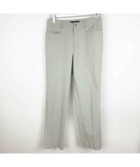 Theory Womens Khaki Casual Career Trousers Boot Leg Pants Size 30 - $9.36