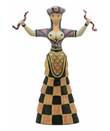 Oberon Zell Cretan Snake Goddess Statue 10.5&quot;Tall For Sexuality And Rege... - £31.59 GBP