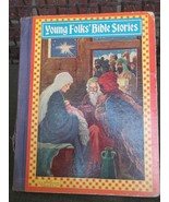 Young Folks&#39; Bible Stories 1936  M. A. Donohue  Noah Moses Gideon Parables - $24.74