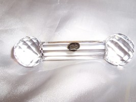 Diamond Swirl Crystal Knife Rest ~Western Germany~ - £19.23 GBP