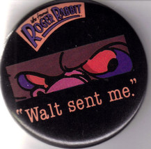 Roger Rabbit: &quot;Walt Sent Me.&quot;Button - £3.14 GBP