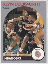 M) 1990-91 NBA Hoops Basketball Trading Card - Kevin Duckworth #246 - £1.57 GBP