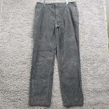 Dockers The Broken In Pants Mens 36x34 Gray Corduroy Straight Stretch Tr... - $22.95