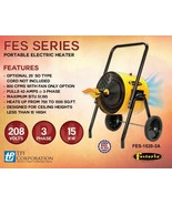 Fostoria FES-1520-3A Portable Electric Salamander Heater, 15KW 208V 3Ph - $1,906.47 CAD