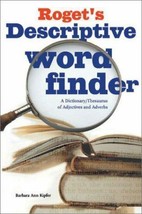 Roget&#39;s Descriptive Word Finder : A Dictionary and Thesaurus of Adjectives - £9.16 GBP