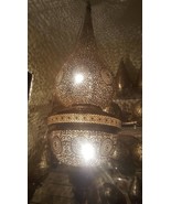 Superb Large Moroccan Brass Chandelier Antique Brass Gorgeous Chandelier - £463.25 GBP+