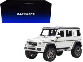 Mercedes Benz G500 4X4 2 Gloss White 1/18 Model Car by Autoart - $5,980.10 MXN