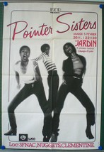 The Pointer Sisters– Concert Original Poster – « Le Jardin » – Affiche - 1970 - £102.24 GBP