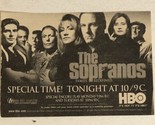 The Sopranos Tv Guide Print Ad James Gandolfini TPA12 - £4.72 GBP