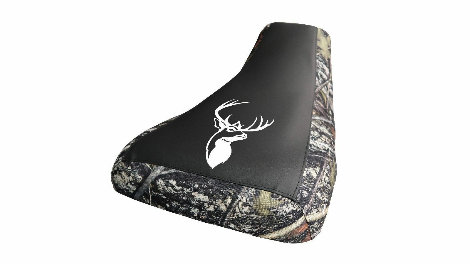 Primary image for Fits Honda Foreman TRX350D Seat Cover 1987 To 1989 With Logo Camo Side Black Top