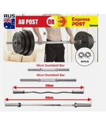 152cm Straight Barbell Bar Dumbbell Triceps Bar - Home Gym Fitness Weigh... - €23,57 EUR
