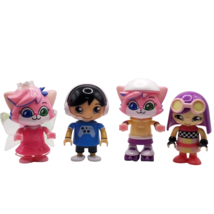 Ryan’s World Action Figures Lot Of 4 Bonkers Toys Kids Toy Pink Kitty Alpha Lexa - £14.07 GBP